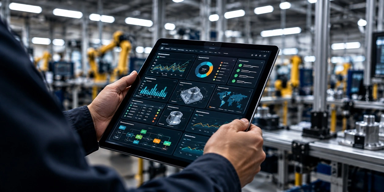 Decision Support — industrial editorial image