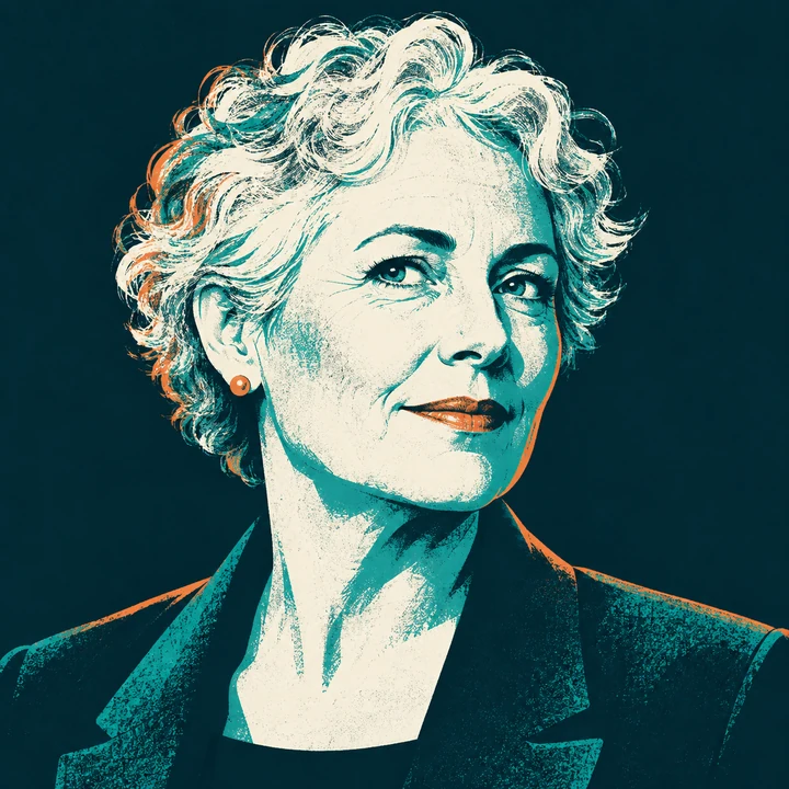 Fictional illustrated portrait placeholder for Morgan Lee.