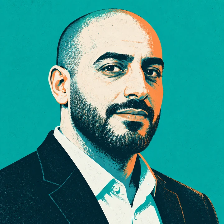 Fictional illustrated portrait placeholder for Riley Brooks.